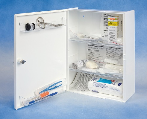 Trousse de secours en plastique avec serrure - sans contenu