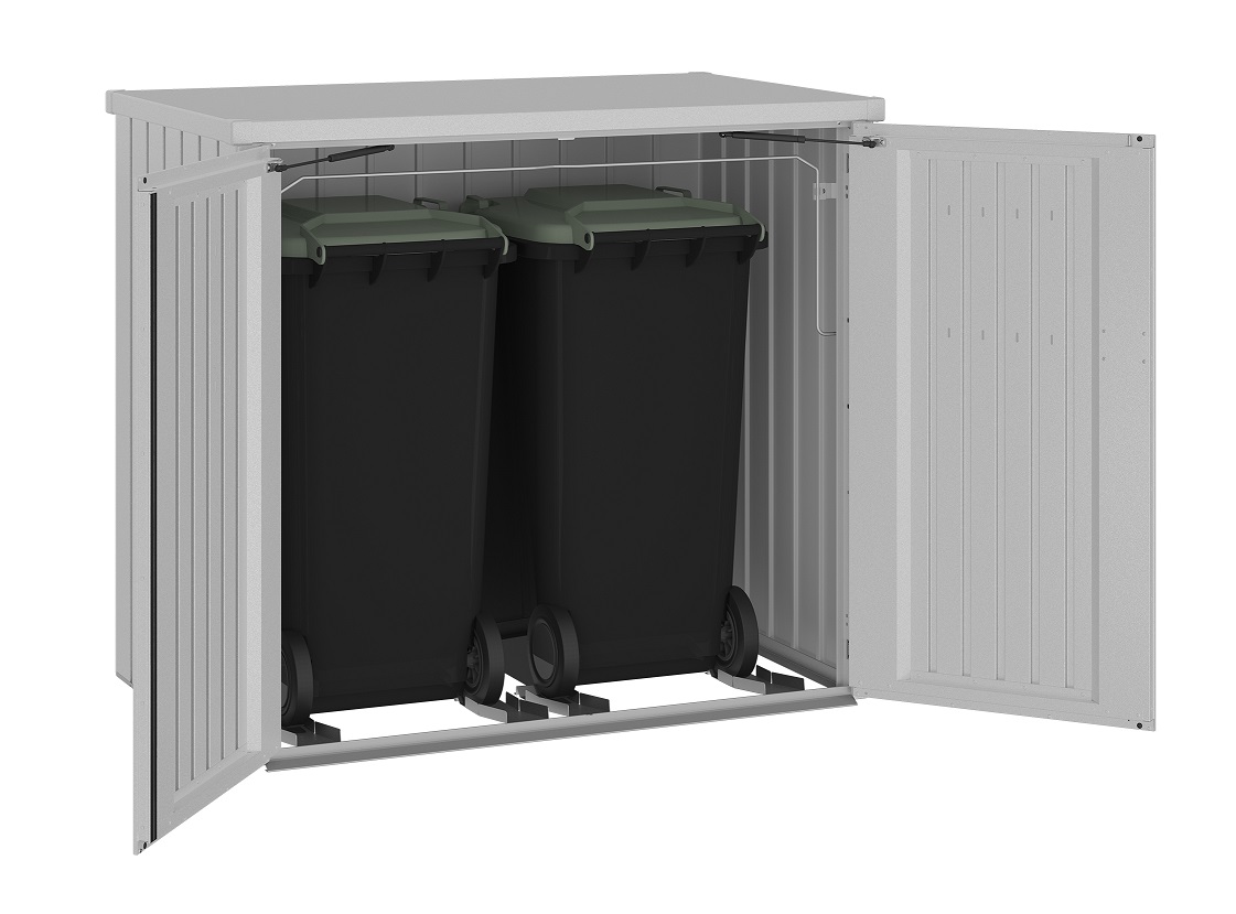 Biohort Doppel-Mülltonnenbox ALEX® Duo, in 3 Farben