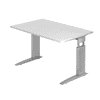Table de bureau Glarus, réglable en hauteur mécaniquement, en divers modèles
