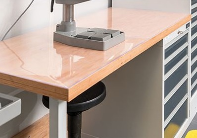 Bedrunka+Hirth Weich PVC-Werkbankabdeckung, diverse Breiten
