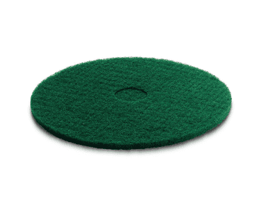 Kärcher Tampon de nettoyage, dureté moyenne, vert, diamètre 406 mm, lot de 5