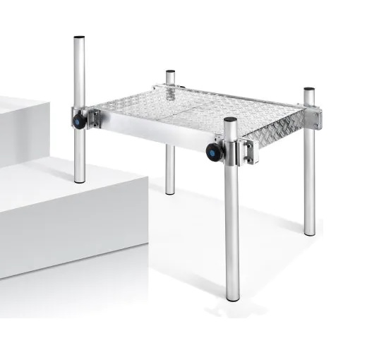 Alfer Marchepied de montage en aluminium, combistep® 1, 700 x 500 mm