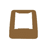 FLEXI Anneau d'insertion pour poubelles de 60 l / 80 l, disponible en plusieurs couleurs
