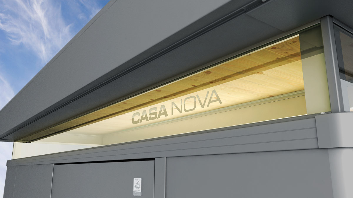 Biohort Abri de jardin / Bâtiment annexe CasaNova en 2 couleurs et 9 tailles