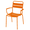 Schaffner Chaise de jardin Glarus en métal, revêtement par poudre, disponible en plusieurs versions