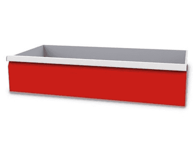 Schublade inkl. Schienen, Schubladennutzmass 900 x 400 mm, R 36-16