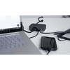 Steffen Station de recharge IQ, 1 x T13, 1 port USB-A (36 W), 1 port USB-C PD (45 W), 10 A, IP20, câble de 1.5 m, en deux couleurs