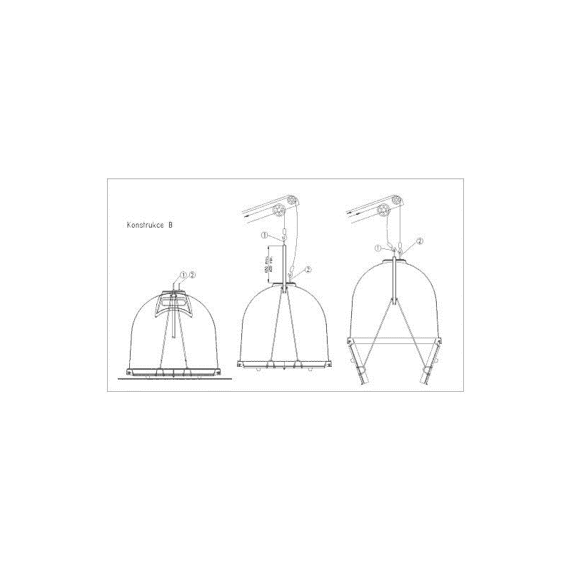 Vidage de conteneurs en fibre de verre