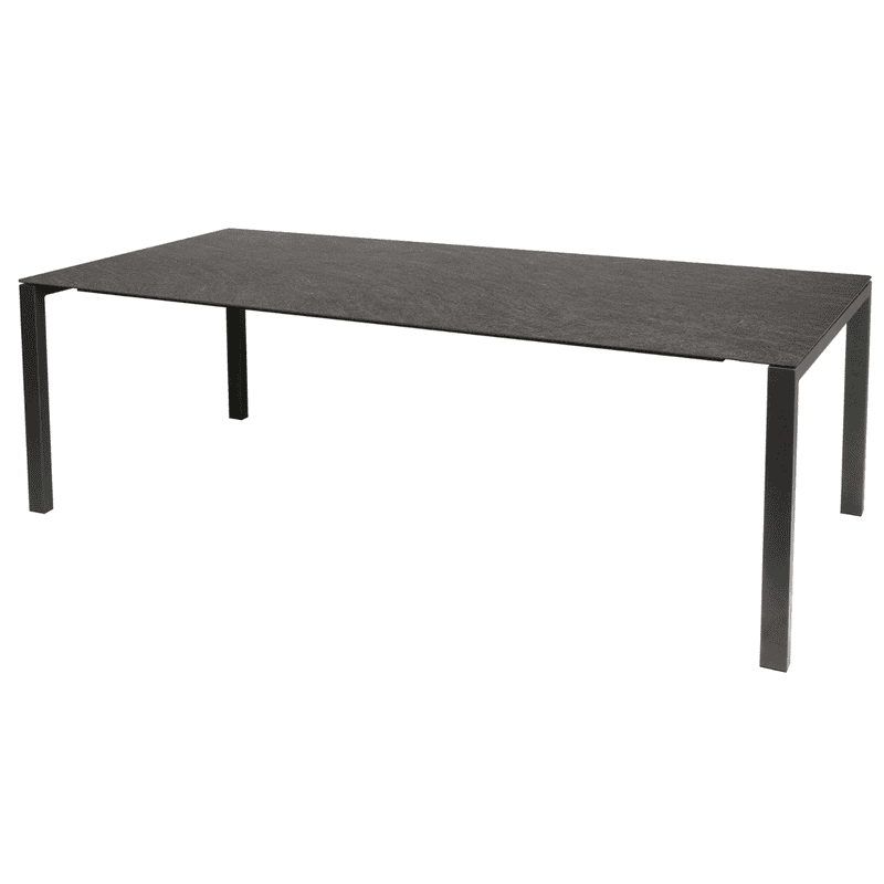 Schaffner Table de jardin LUZERN, extensible, plateau en fibre de verre, disponible en plusieurs versions