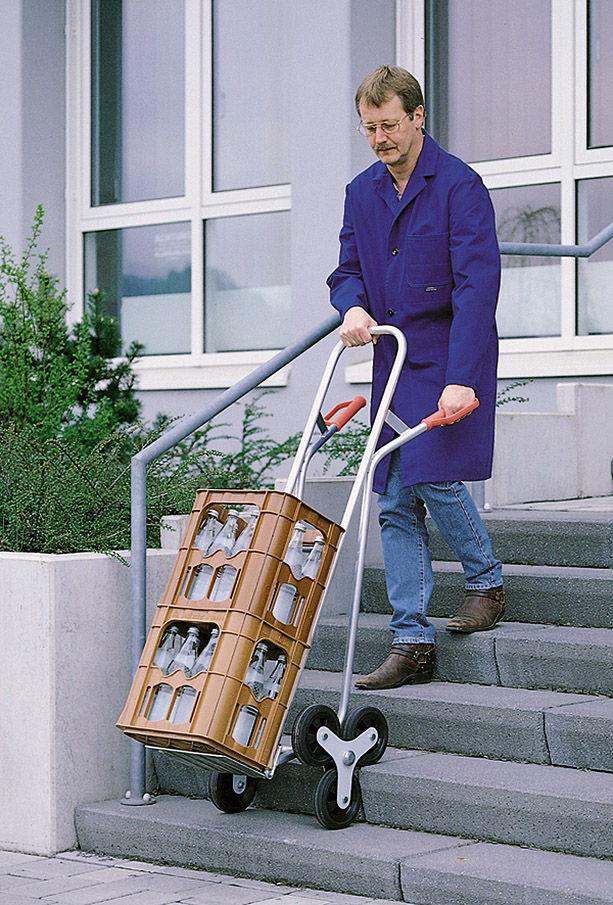 Treppenkarre aus Aluminium, Tragfähigkeit 150 kg 