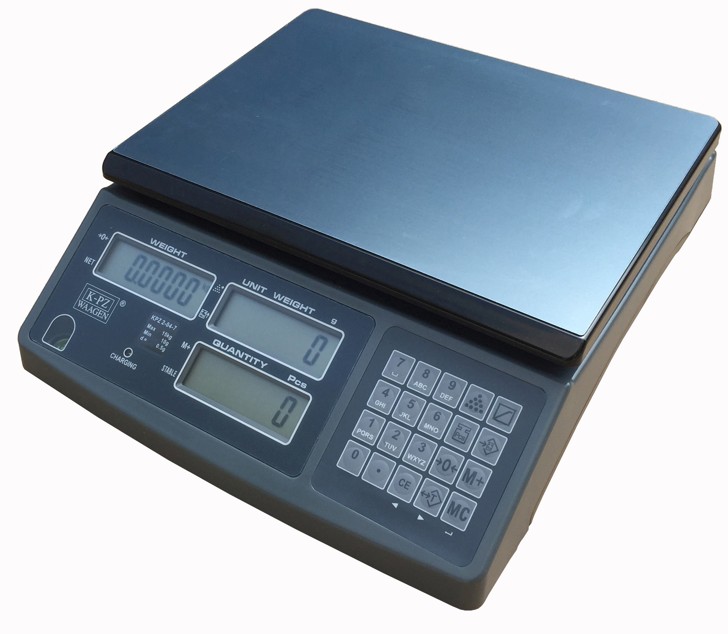 KPZ 2-04 (E) -7 Balance compteuse, balance compteuse précise avec affichage LCD, disponible en plusieurs versions