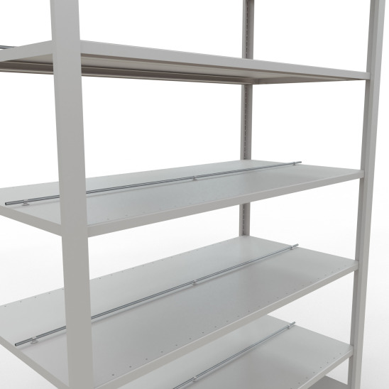 Schulte Büroregal Stecksystem MULTIplus150, beidseitig nutzbar