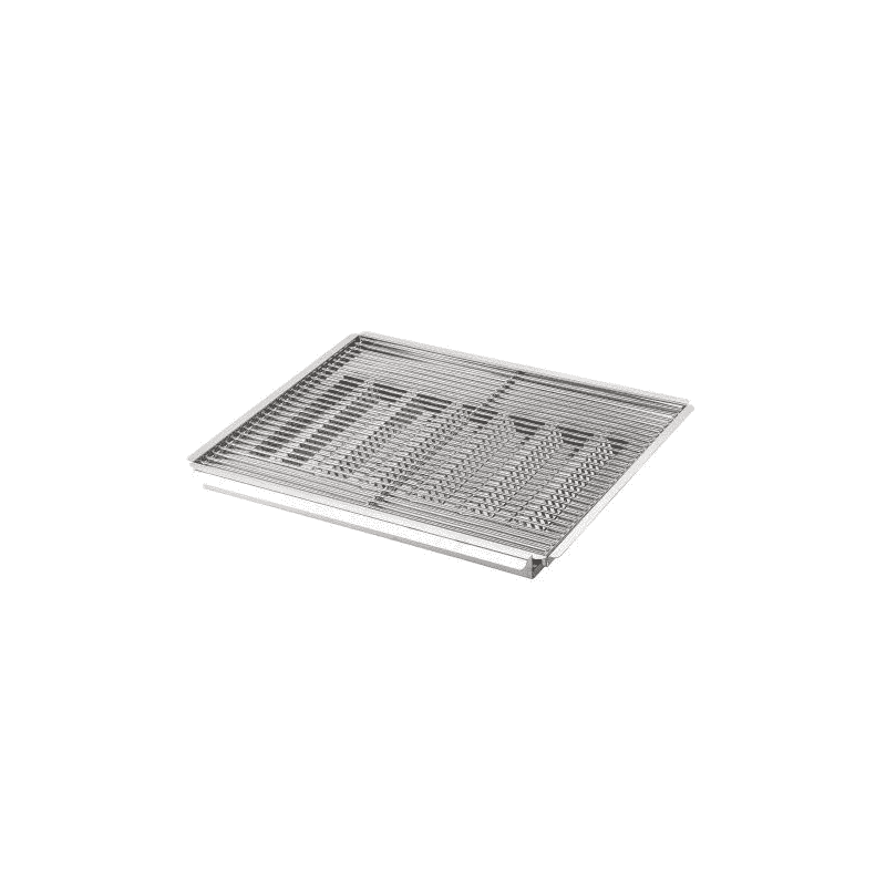 RASCAL Profi-Gasgrill, 10 kW Edelstahlgrill mit Rost und 3 Brennern für Gastronomie und Events