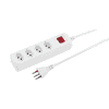 Steffen Multiprise POWER EASY, IP20, câble de 1.5 m, avec interrupteur, différentes versions