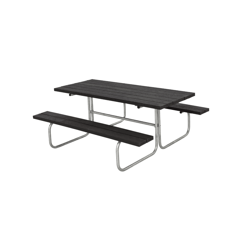 PLUS Meuble modulable Classic RePlast, noir, disponible en 2 versions