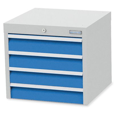 Bedrunka+Hirth Unterhängeschrank mit 4 Schubladen, R 12-16, Tiefe 500 mm