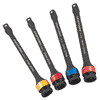 KRAFTWERK Schlag-Drehmomentsbegrenzungs-Satz, 1/2", 4-teilig, BxTxH 40 x 200 x 40 mm