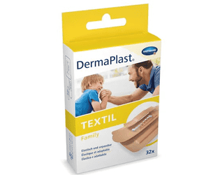 Pansements DermaPlast Family, assortis, paquet de 32 pièces