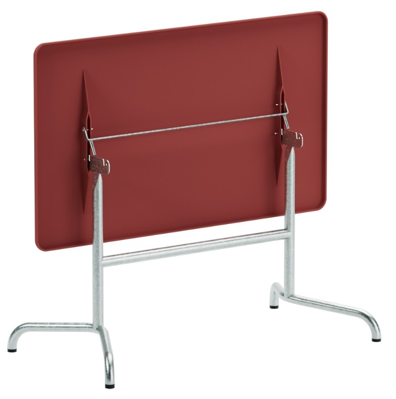Schaffner Table de jardin pliable Davos en fibre de verre, disponible en plusieurs modèles