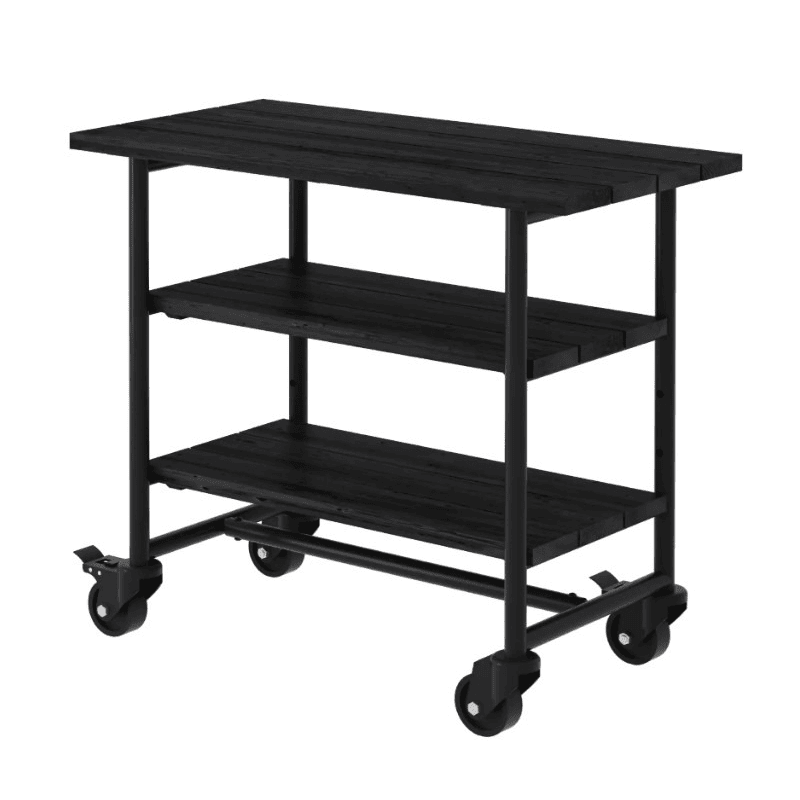 PLUS Table-barbecue avec jardinière Urban Picnic, noire, disponible en plusieurs modèles