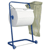 Support mobile pour rouleau d'essuie-tout et sac-poubelle