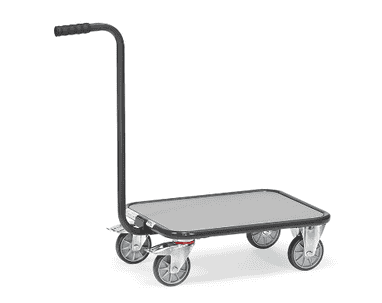 Plattformwagen mit Griff "GREY EDITION", 890 x 500 mm