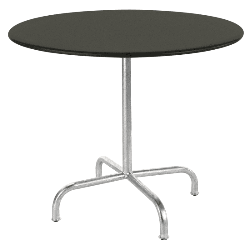 Schaffner Table de jardin ronde Rigi, résistante aux intempéries, rabattable et stable, en diverses exécutions