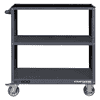 KRAFTWERK Chariot de service BT900 avec tapis en caoutchouc, L x L x H 474 x 919 x 1000 mm