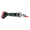 Metabo Meuleuse d'angle à tête plate à batterie WVBF 18 LTX BL 15-125 Quick, 18 V (Solo) avec metaBOX 165 L