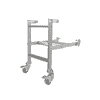 Pour Diable monte-escaliers électrique - Roues d'appui dépliantes