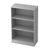 Bücherregal Rhone, Traglast 28 kg, Spanplatte, in diversen Ausführungen