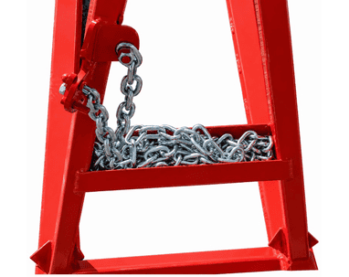 Fourche de grue Special avec équilibrage manuel de la charge, capacité de charge 600–800 kg, acier peint