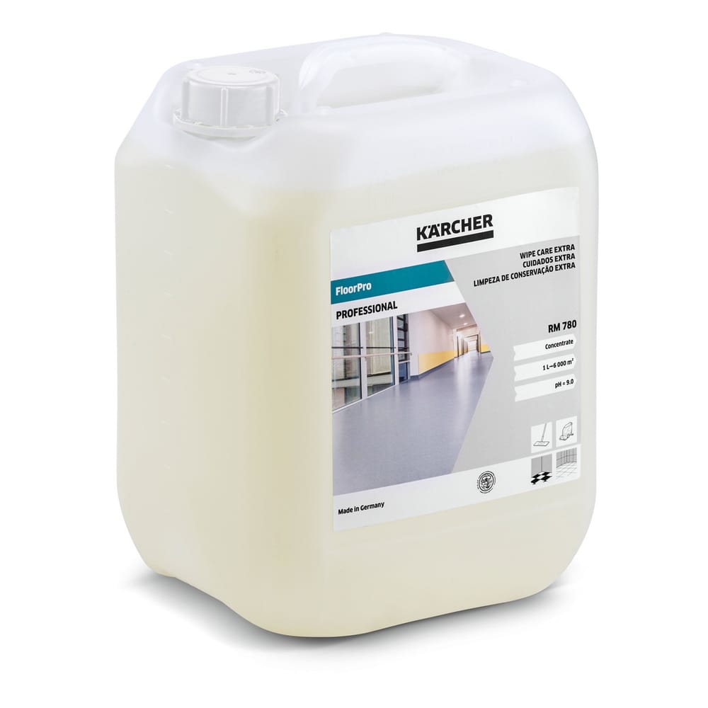 Kärcher FloorPro Wischpflege Extra RM 780, in zwei Gebindegrössen