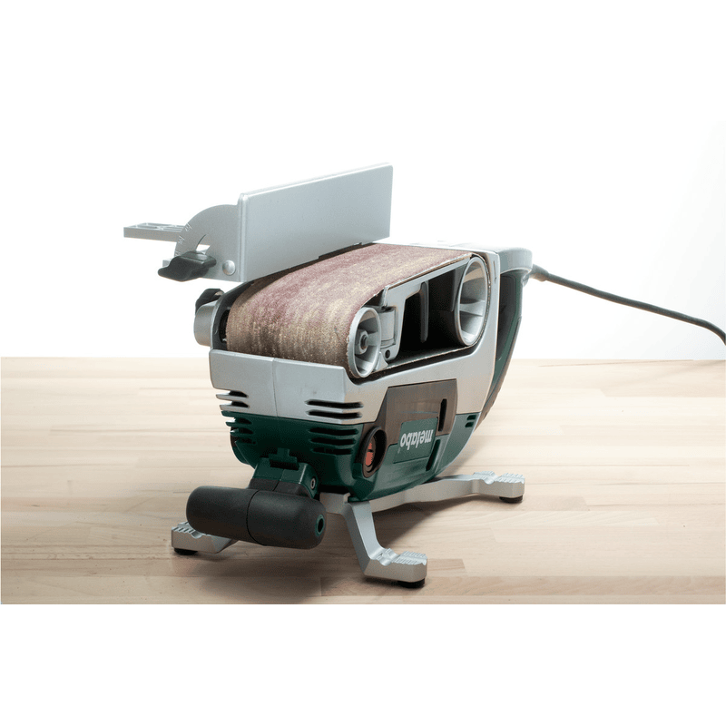Metabo Ponceuse à bande BAE 75, 1010 watts, avec socle de machine