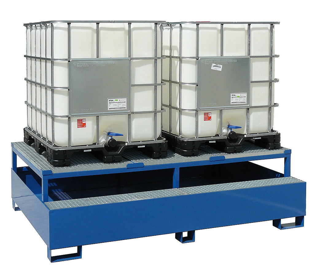 Abfüllstation für 1 - 2 IBC-Container