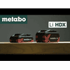 Metabo Basis-Set, 2 x Akkus 18 V LiHDX 8.0 Ah, Ladegerät ASC 290 und metaBOX 145