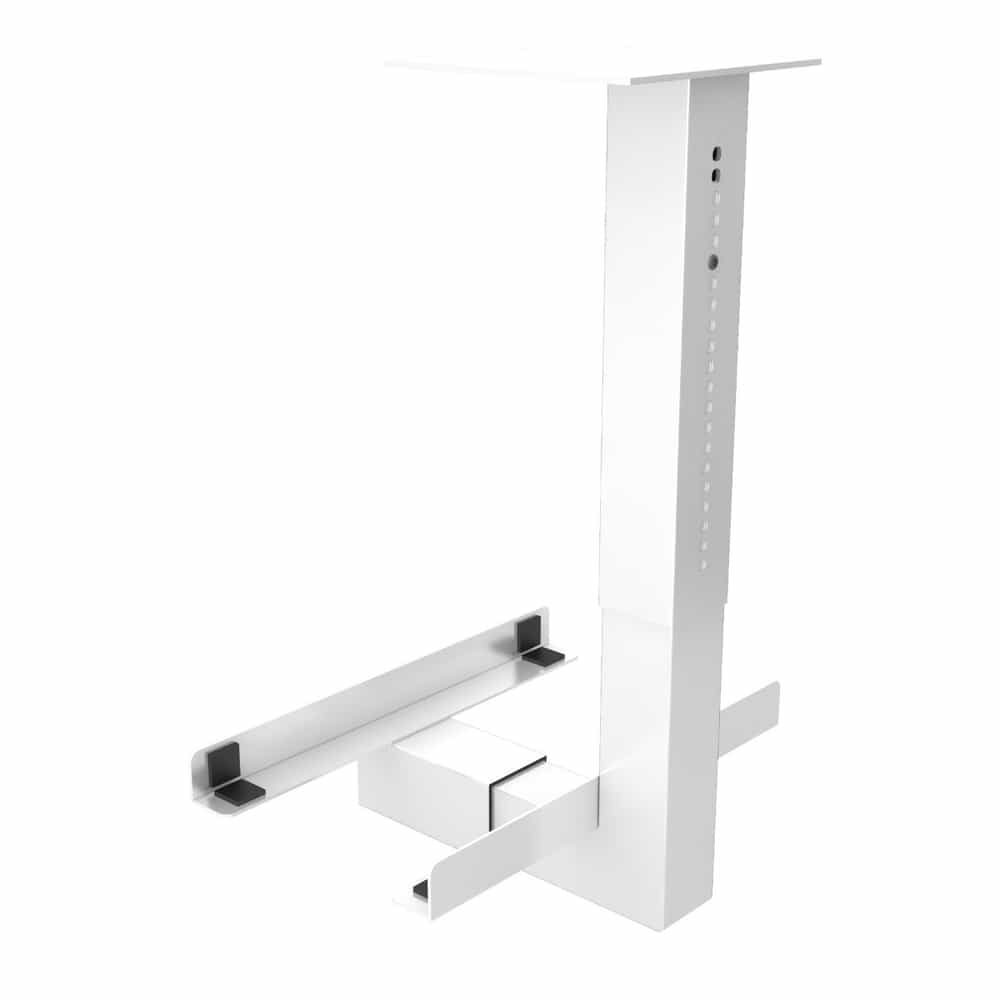 PC-Halter, höhenverstellbar, für Schreibtische in 3 Farben