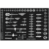KRAFTWERK BT LINE Chariot d'atelier BT700s, 7 tiroirs, 194 pièces, outils inclus