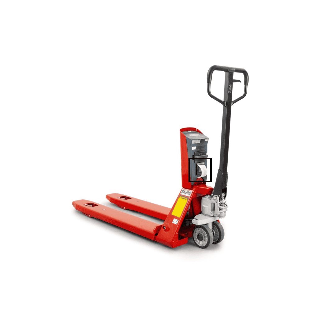 RAVAS Thermodrucker 12V - Zubehör zu Handhubwagen mit Waage 3200 und 5200