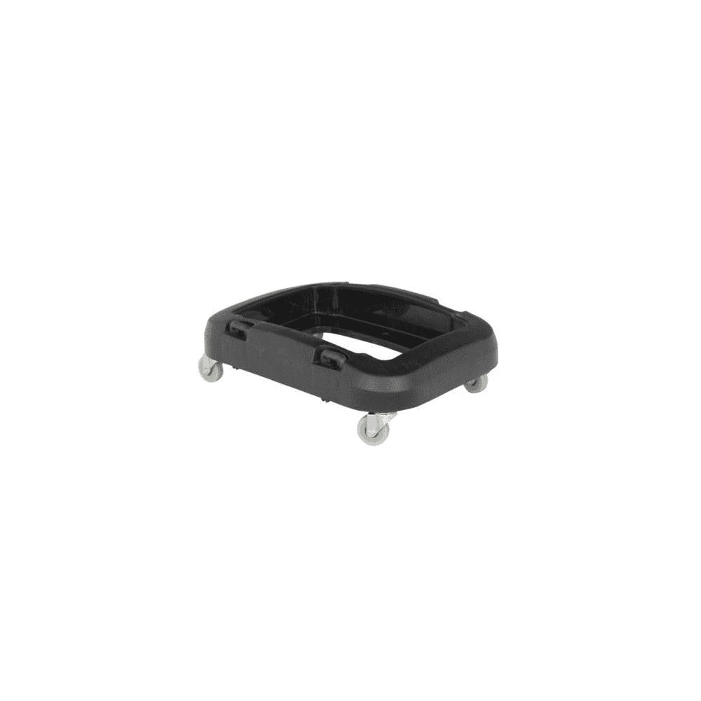 FLEXI Châssis à roulettes pour poubelle, noir