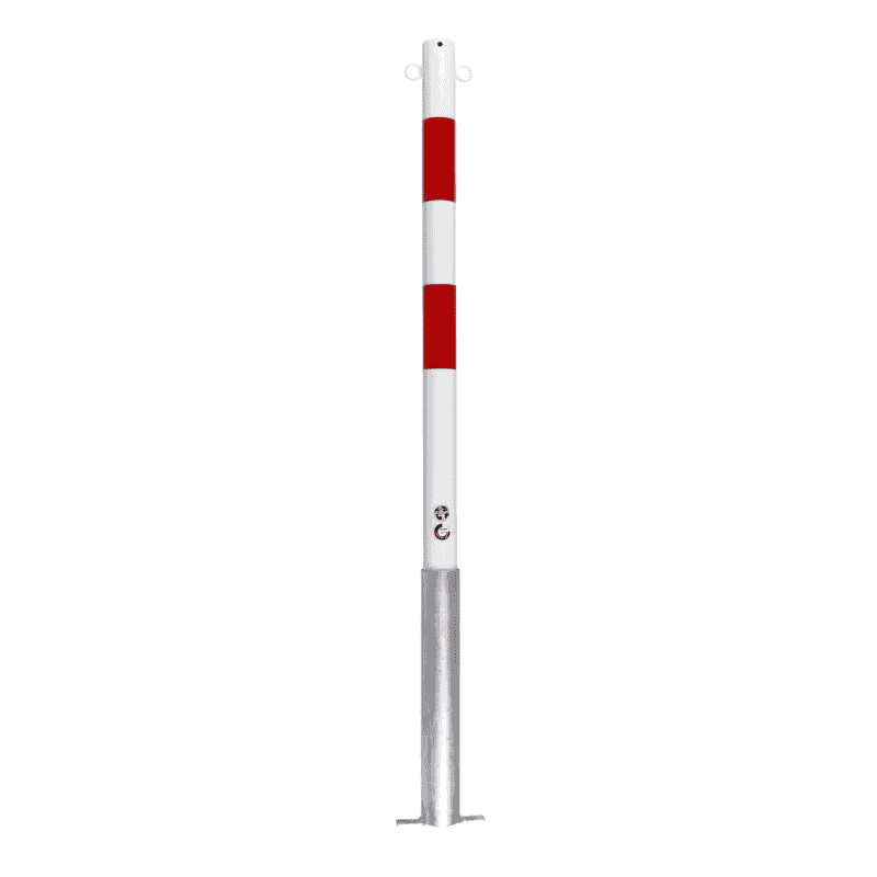 Bodenhülse aus Stahl, 160 x 445 mm, verzinkt, rund, Zubehör