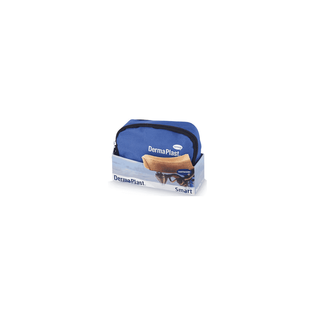 Trousse de premiers secours DermaPlast Smart, 155 x 50 x 110 mm, 9 pièces