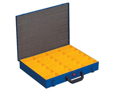 Bedrunka+Hirth Flex-Box-Metall - 24 Einsätze, 440 x 370 x 70 mm