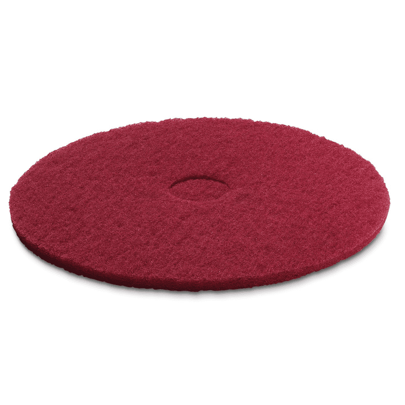 Kärcher Disque de nettoyage, moyennement doux, rouge, Ø 230 mm, 5 pièces, pour autolaveuse K-Mop 46 Bp