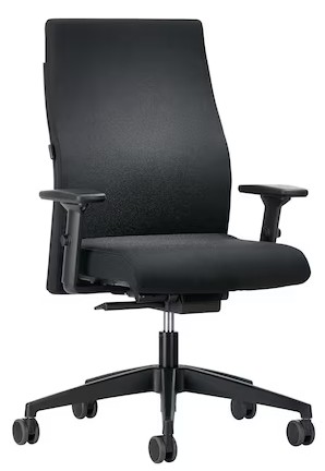 Chaise de bureau Interstuhl 139RS, mécanisme synchrone, système Autolift, noir