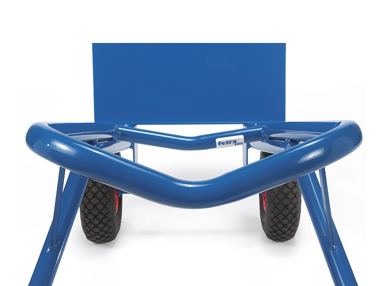 Fetra Diable pour colis 300 kg de capacité de charge, hauteur 1300 mm, pelle en tôle d'acier et pliable