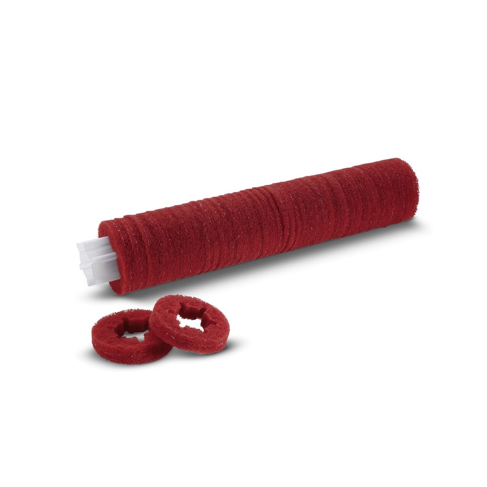Kärcher Pads rouleau sur gaine, moyen, rouge, 450 mm