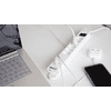 Steffen Steckdosenleiste VARIABL, 6 x T13 Steckdosen, 1 x USB-A, 1 x USB-C PD (18W), mit Schalter, 3 m Kabel, in 2 Farben