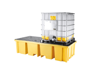 Auffangwanne für 2 IBC-Container