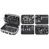 KRAFTWERK Werkzeugkoffer, BASIC ABS-Werkzeugkoffer B100 inkl. Werkzeug, 1/4" + 1/2", 170 teilig